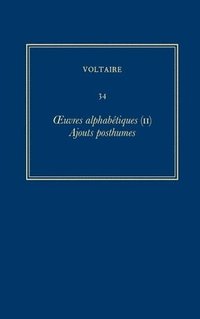 bokomslag uvres compltes de Voltaire (Complete Works of Voltaire) 34