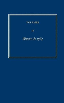 uvres compltes de Voltaire (Complete Works of Voltaire) 58 1