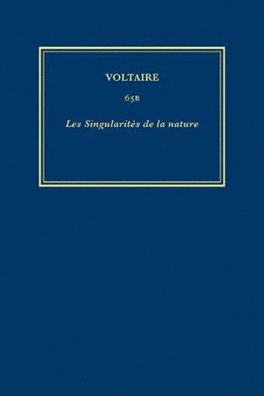 bokomslag ?uvres complètes de Voltaire (Complete Works of Voltaire) 65B