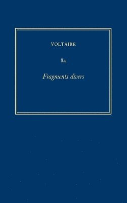 bokomslag uvres compltes de Voltaire (Complete Works of Voltaire) 84