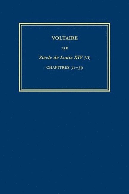 Complete Works of Voltaire 13D 1