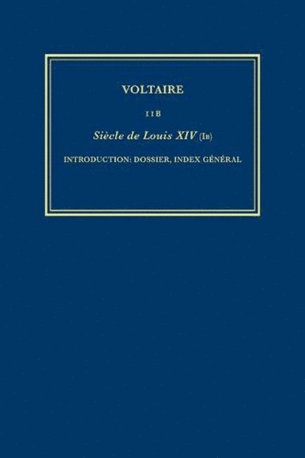 Voltaire, Diego Venturino - Complete Works of Voltaire 11B, Inbunden