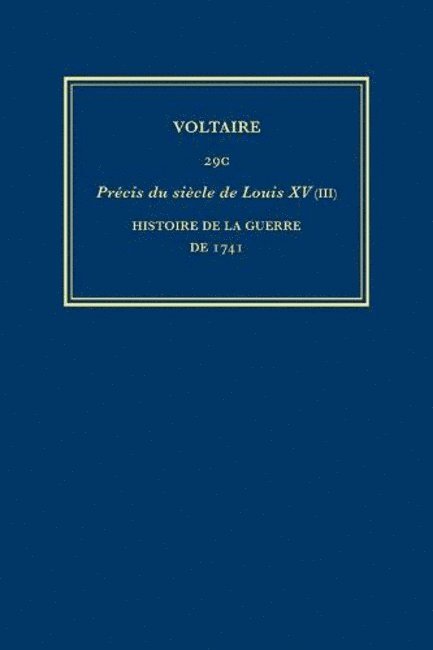 Voltaire, Janet Godden, James Hanrahan - Œuvres complètes de Voltaire (Complete Works of Voltaire) 29C, Inbunden