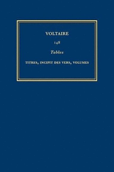 bokomslag Complete Works of Voltaire 148