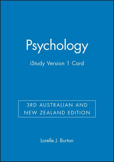 Lorelle J. Burton - Psychology 3rd Australian and New Zealand Edition iStudy Version 1 Card, Häftad