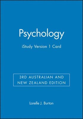 bokomslag Psychology 3rd Australian and New Zealand Edition iStudy Version 1 Card
