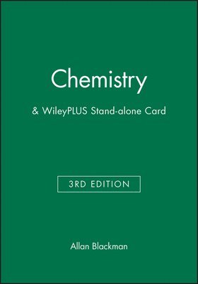 bokomslag Chemistry 3e & WileyPLUS Stand-alone Card
