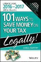 bokomslag 101 Ways To Save Money On Your Tax - Legally 2016-2017