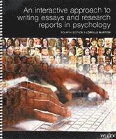 Lorelle J. Burton - Interactive Approach to Writing and Research Reports in Psychology (Spiral Colour), Häftad