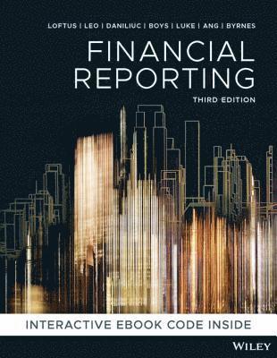 bokomslag Financial Reporting, 3rd Edition