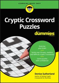 bokomslag Cryptic Crossword Puzzles For Dummies