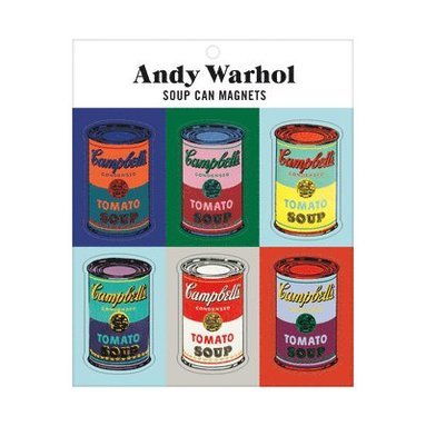 bokomslag Andy Warhol Soup Can Magnets