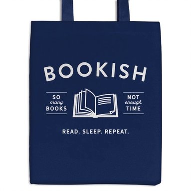 bokomslag Bookish Canvas Tote Bag