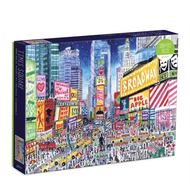 Pussel 1000 bitar - Michael Storrings : Times Square, Övrigt