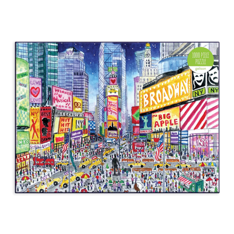 Pussel 1000 bitar - Michael Storrings : Times Square, Övrigt