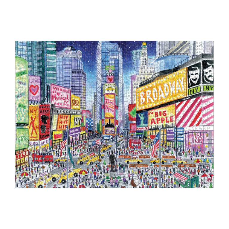 Pussel 1000 bitar - Michael Storrings : Times Square, Övrigt