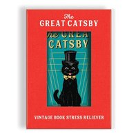 bokomslag Great Catsby Vintage Book Stress Reliever