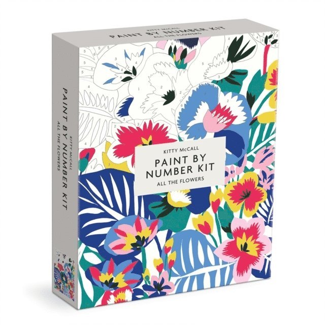 Kitty McCall All the Flowers Paint By Number Kit 1