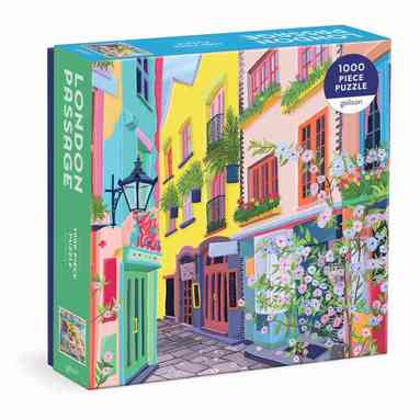 Pussel 1000 bitar London Passage in Square Box 
