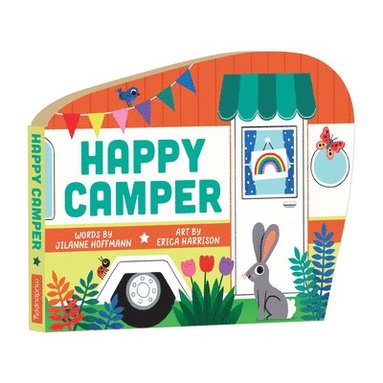bokomslag Happy Camper Shaped Board Book
