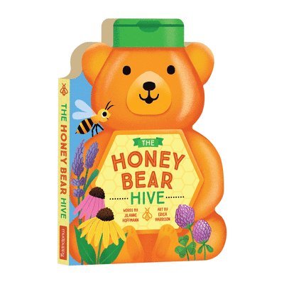 Honey Bear Hive Shaped Board Book 1