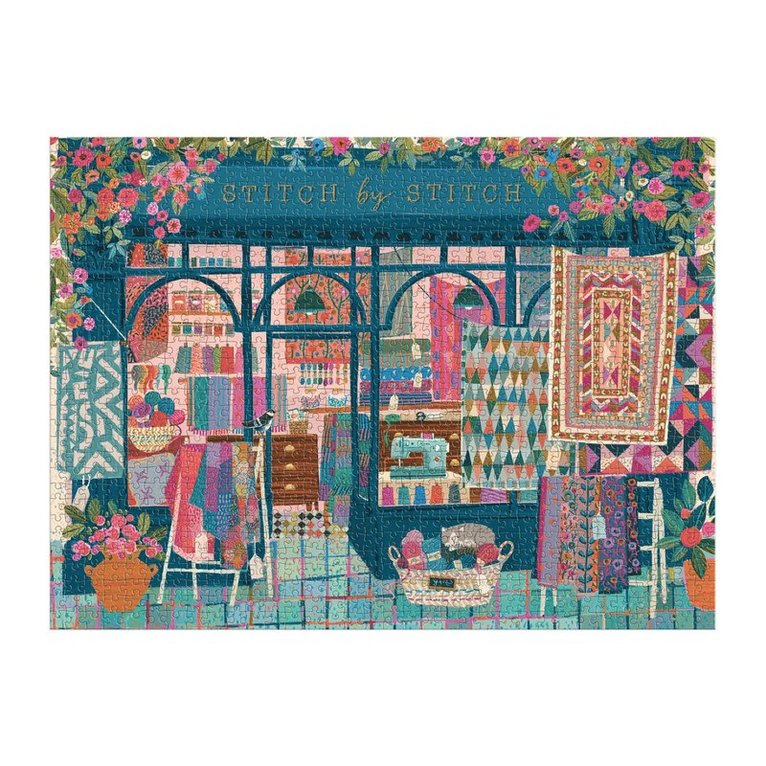 Pussel 1000 bitar Stitch by Stitch, Övrigt