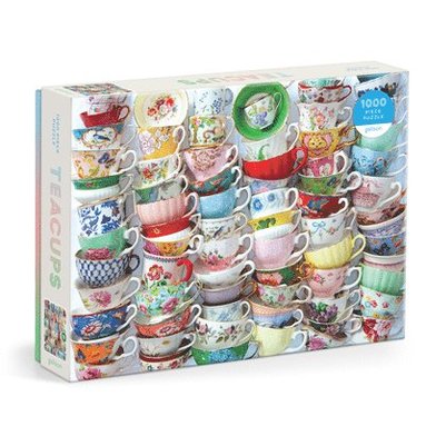 Pussel 1000 bitar Teacups 1