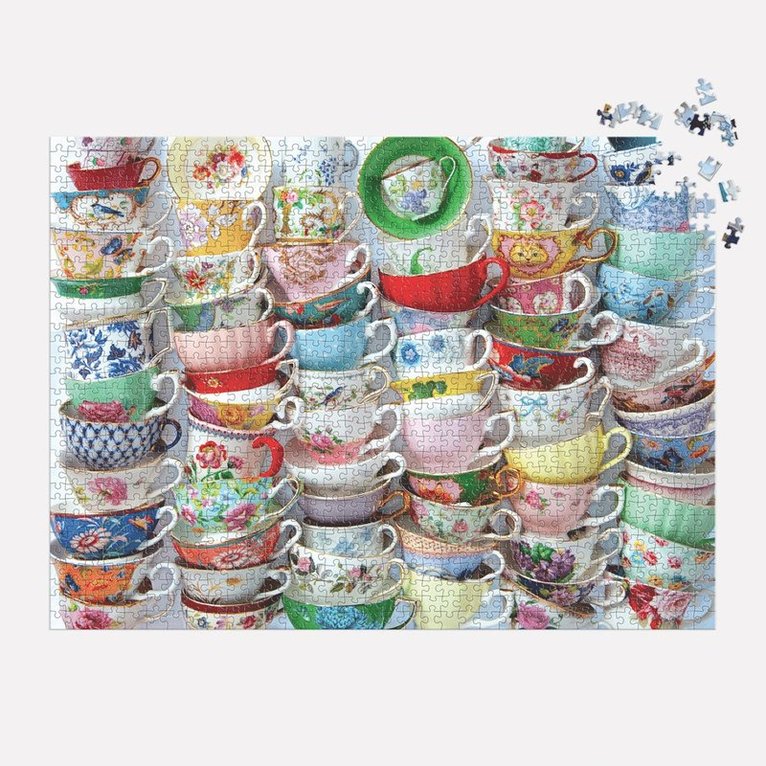 Pussel 1000 bitar Teacups, Övrigt