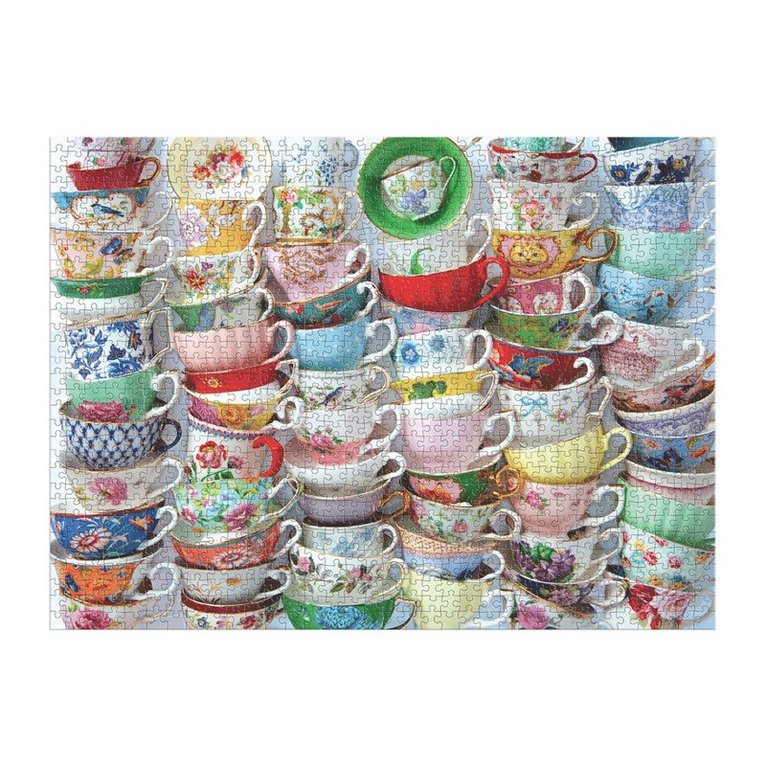 Pussel 1000 bitar Teacups, Övrigt