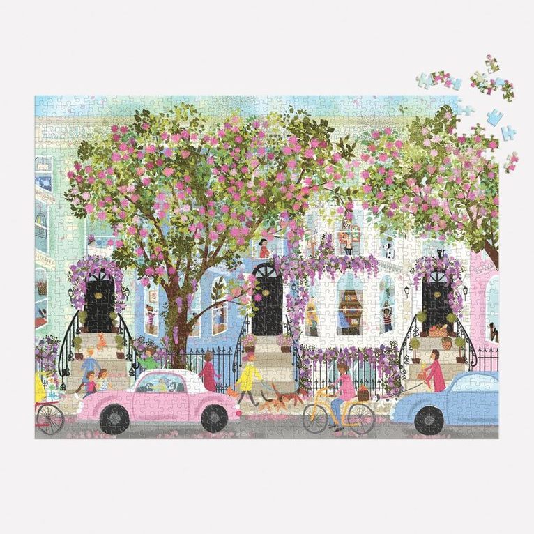 Pussel 1000 bitar Spring terrace puzzle, Övrigt