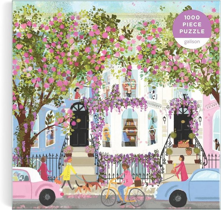 Pussel 1000 bitar Spring terrace puzzle, Övrigt