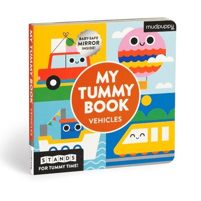 Mudpuppy - My Tummy Book Vehicles, Häftad