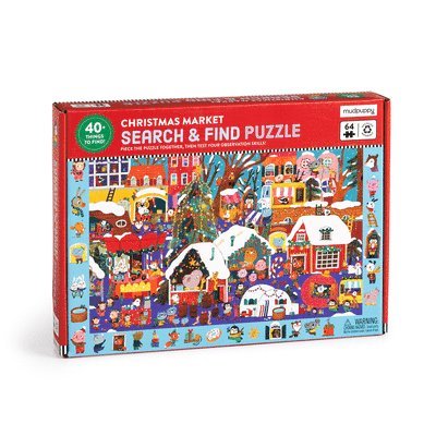 Christmas Market 64 Piece Search & Find Puzzle 1