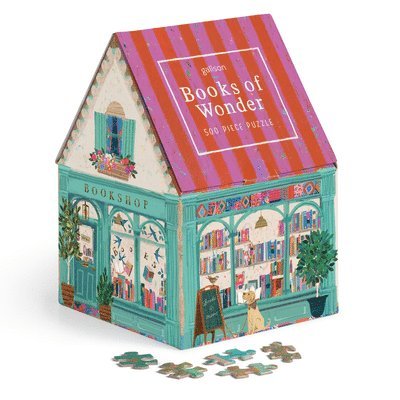 Pussel 500 bitar Books of Wonder House, Övrigt