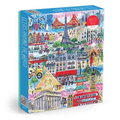 Michael Storrings Cities Around the World 1000 Piece Puzzle 1