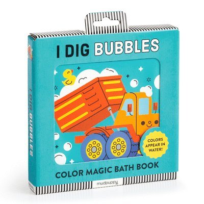 Mudpuppy - I Dig Bubbles! Color Magic Bath Book, Häftad