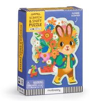 bokomslag Bunny Bouquet 48 Piece Scratch & Sniff Shaped Mini Puzzle