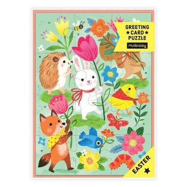 bokomslag Hoppy Easter! Greeting Card Puzzle