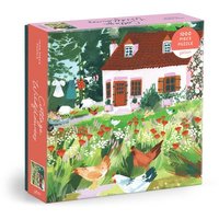 bokomslag Cottage Wildflowers 1000 Piece Puzzle in a Square Box