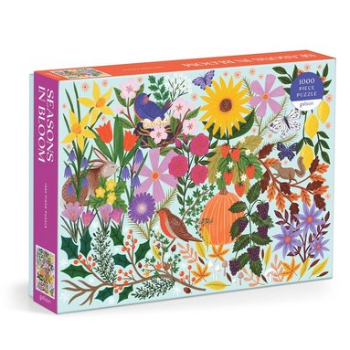 Pussel 1000 bitar Seasons in Bloom 1
