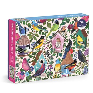 Pussel 1000 bitar Birdhouse Lane 1