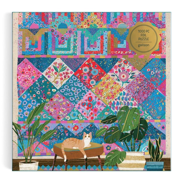 Pussel 1000 bitar folierade Quilter's Corner, Övrigt