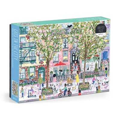 bokomslag Michael Storrings Cats in the City 1000 Piece Puzzle