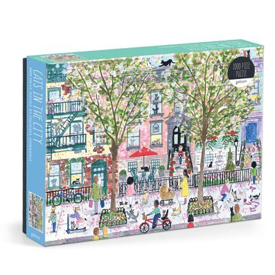 Michael Storrings Cats in the City 1000 Piece Puzzle 1