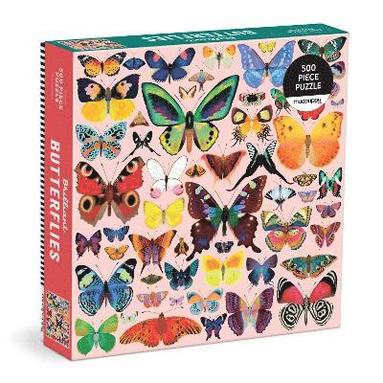 bokomslag Brilliant Butterflies 500 Piece Family Puzzle