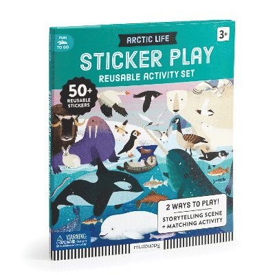 Mudpuppy - Arctic Life Sticker Play Reusable Activity Set, Häftad. Tillgänglighet: Lägg i varukorg