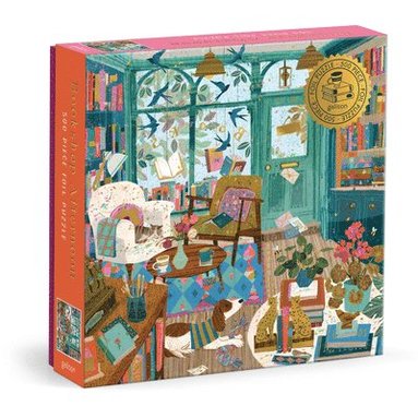 Pussel 500 bitar folierade Bookshop Afternoon 1