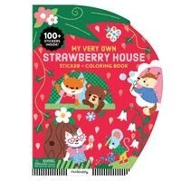 Mudpuppy - My Very Own Strawberry House Sticker + Coloring Book, Häftad