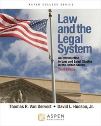 bokomslag Law and the Legal System: An Introduction to Law and Legal Studies in the United States