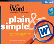 Jerry Joyce, Marianne Moon - Microsoft Word Version 2002 Plain & Simple, Häftad